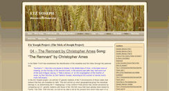 Desktop Screenshot of etzyoseph.org